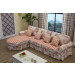 French Style Fabric Sofa Fabric Corner Sofa (SQL-870)