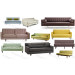 Fresh MID Century Modern Sectional Sofas Furniture (JP-sf-262)