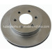 Front Axle Gray Iron Brake Disc Rotor (5382/ 52009208)