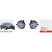 Front Fog Lamp for Audi A6 2007