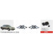 Front Fog Lamp for Mitsubishi Magna Xi 2005