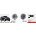 Front Fog Lamp for Mitsubishi Pajero 2007-2009 (FL-2963)