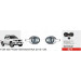 Front Fog Lamp for Nissan Frontier/Navara 2013-on