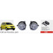 Front Fog Lamp for Volkswagen Fox/Golf 2007