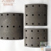 Fruehauf Truck Brake Lining 19384