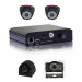 Functional 4CH Android Live View SD Card Mobile DVR