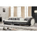 Furniture Office 4 Seater Italy Leather Sofa (SF028B)