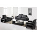 Furniture Office Armrest 3seater Leather Sofa (SF036)