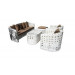 Garden Furniture Modern Wide Rattan Sofa Set (GP0008)