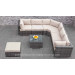 Garden Furniture Wicker Patio Outdoor Furniture Rattan Sofa Set (PAS-1629)