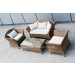 Garden Leisure Patio Wicker Rattan Outdoor Sofa Set (PAS-071)