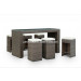Garden Outdoor Rattan Patio Wicker Bar Set (PA-3179)