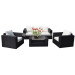 Garden Patio Outdoor Wicker Rattan Sofa (PAS-1316)