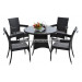 Garden Patio Wicker Rattan Outdoor Dining Table and Chair (PAD-1408)