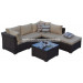 Garden Patio Wicker Rattan Outdoor Furniture (PAS-1402)