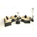 Garden Patio Wicker Rattan Outdoor Sofa (PAS-1205)