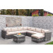 Garden Rattan Furniture Patio Leisure Outdoor Wicker Sofa Set (PAS-1632)