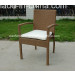 Garden Rattan Patio Chair Wicker Dining Chair