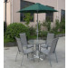 Garden Textilene Patio Wicker Outdoor Rattan Furniture (PAT-6004)