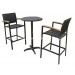 Garden Used Plastic Wood Bar Setcf646