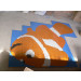 Glass Mosaic, Orange Swimming Pool Mosaic Design