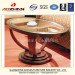 Glass Top Metal Coffee Table Az-Ggcj-0857