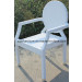 H-CF1005c Chair with out Cushion, with Aluminum Feet Cover