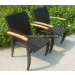 H-GS-112 Outdoor Rattan Plastic Chairs