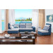 Heated Living Room Leather Sofa Sale