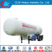 Heavy Duty 2 Axles 56000L LPG Gas Semi-Trailer
