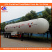 Heavy Duty 3 Axle LPG Gas Tanker Trailers, 40m3 54m3 56m3 60m3 LPG Tank Semi Trailer