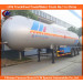 Heavy Duty 3 Axle Propane Transport Tank Trailer LPG Tank Semi Trailer for Sale