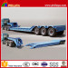 Heavy Duty Machine Transport Lowbed Semi Trailer Goose Neck Detachable