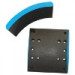 Heavy Duty Truck Brake Lining / Brake Shoe Lining