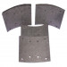 Heavy Duty Vehicle Brake Shoe Lining