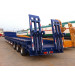 Heavy Machine Carrier Lowbed Semi Trailer