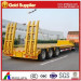 Heavy Machine Transport 3 Axles Lowboy Trailer