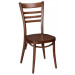 Hercules Aluminium Chair with Brushed Wood-Look Finish. (DC-15555)