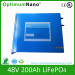 High Capacity 200ah LiFePO4 Battery 48V for Energy Storage System