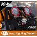 High Power 8500 Lumens 96W CREE LED Driving Lights