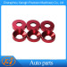 High Precision CNC Colored Aluminum Washers