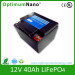 High Quality 12V 40ah Lithium Battery