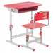 High Quality Adjustable Pink Cute Desk for Girls Single Desk and Chair