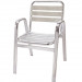 High Quality Aluminum Dining Arm Chair (DC-06012)