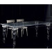 High Quality Clear Acrylic Table Furniture Sets for Dining Room