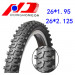 High Quality Columbia Popular 26*1.95, 26*2.125 Bicycle Tyre
