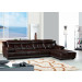 High Quality Comfortable Sectional Wood Leather Sofa (889)