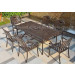 High Quality Garden Furniture Cast Aluminum Catering Table (SZ216; SD516)