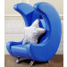 High Quality Home Furniture Sofa Set with Moon Shape (EY097)