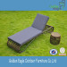 High Quality Rattan Sun Lounger